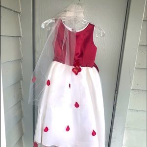 Beautiful girls pageant dress